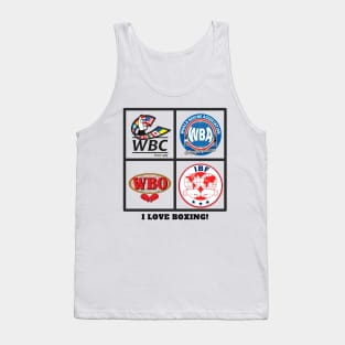 I Love Boxing Tank Top